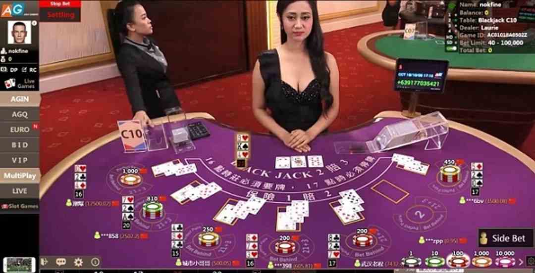 AG casino online cực đa dạng và hấp dẫn