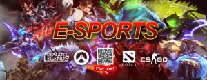 Sảnh E-Sport tại nhà cái Sbobet đa dạng game cược