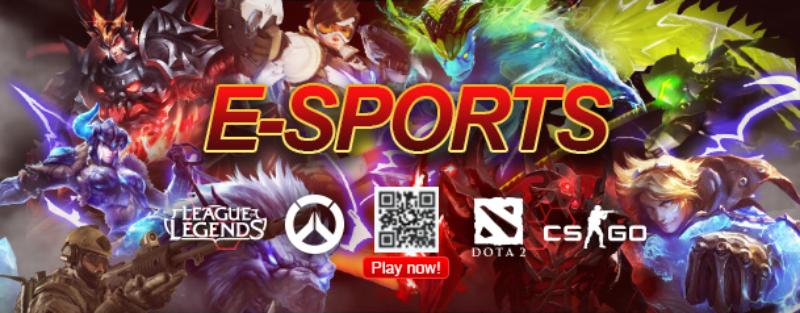 Sảnh E-Sport tại nhà cái Sbobet đa dạng game cược